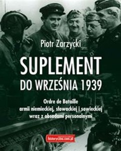 Obrazek Suplement do września 1939 Ordre de Bataille armii niemieckiej, słowackiej i sowieckiej wraz z obsadami personalnymi