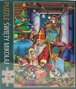 Bild von Puzzle 120 - Święty Mikołaj