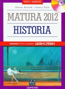 Bild von Historia matura 2012 Testy i arkusze z płytą CD Poziom podstawowy i rozszerzony
