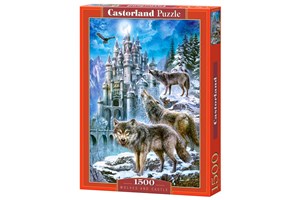 Bild von Puzzle Wolves and Castle 1500