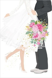 Obrazek Karnet Ślub - Wedding Kiss