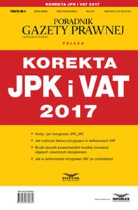 Bild von Korekta JPK i VAT 2017 Podatki 6/2017