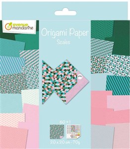 Bild von Papier do origami Scales 60 arkuszy