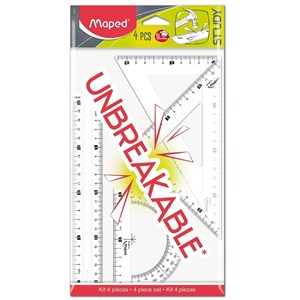 Bild von Zestaw Study niełamliwy 4 elementy MAPED