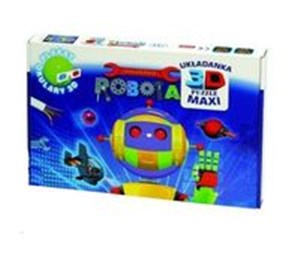 Obrazek Puzzle Maxi Robot + okulary 3D