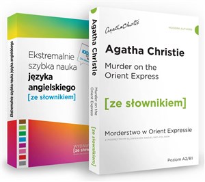 Obrazek Murder on the Orient Express / Ekstremalnie szybka nauka języka angielskiego Pakiet