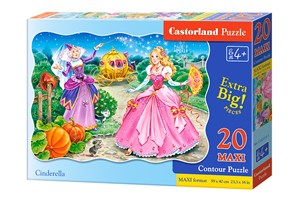 Bild von Puzzle  Maxi Konturowe Cinderella 20