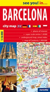 Bild von Barcelona city map 1:16 000