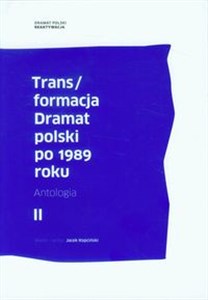 Bild von Trans/formacja Dramat polski po 1989 roku Tom 2 Antologia