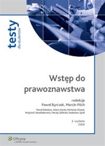 Obrazek Wstęp do prawoznawstwa