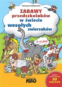 Obrazek Zabawy przedszkolaków W świecie wesołych zwierząt