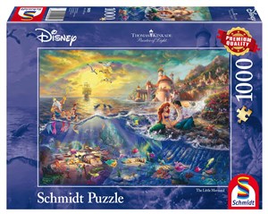 Obrazek Puzzle 1000 PQ T. KINKADE Mała Syrenka