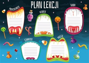 Bild von Plan lekcji - Wampiry (5szt)