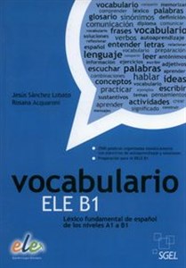 Obrazek Vocabulario ELE B1