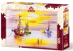 Obrazek Puzzle 500 Zachód słońca