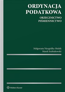 Obrazek Ordynacja podatkowa Orzecznictwo Piśmiennictwo