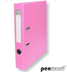 Bild von Segregator A4 z okuciem 5cm różowy