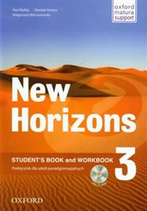 Obrazek New Horizons 3 Podręcznik z CD Szkoła ponadgimnazjalna