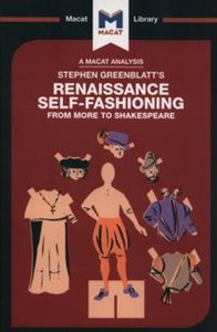 Obrazek Stephen Greenblatt's Renaissance Self-Fashioning From More to Shakespeare
