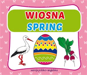 Obrazek Wiosna. Spring Wersja polsko-angielska. Harmonijka mała