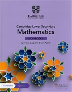 Obrazek Cambridge Lower Secondary Mathematics Workbook 8 with Digital Access (1 Year)