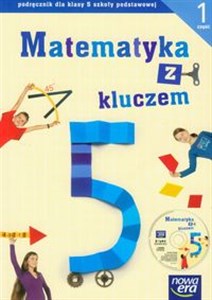 Obrazek Matematyka z kluczem 5 Podręcznik z płytą Część 1 Szkoła podstawowa