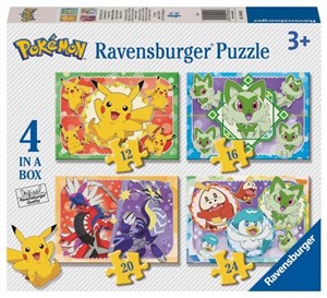 Bild von Puzzle 4w1 Pokemon