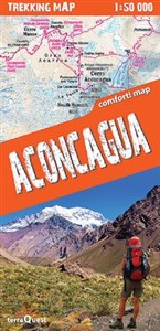 Obrazek Aconcagua Laminowana mapa trekingowa 1:50 000