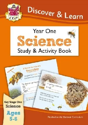 Obrazek CGP BOOKS: KS1 SCIENCE YEAR 1 DISCOVER & LEARN: STUDY & ACTI
