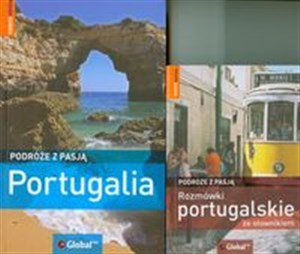 Obrazek Podróże z pasją Portugalia + Rozmówki portugalskie ze słownikiem