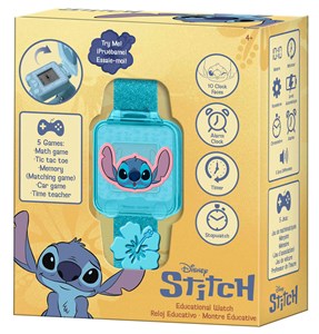 Bild von Zegarek edukacyjny z grami Stitch LAS4163