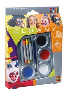 Bild von Farby wodne + kredki do malowania twarzy Clowny
