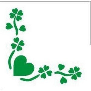 Bild von Szablon zmywalny narożny 12x15cm