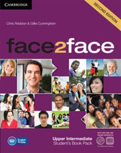 Bild von face2face Upper Intermediate Student's Book with online workbook +DVD