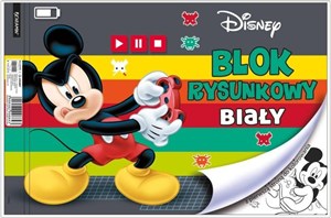 Bild von Blok rysunkowy biały A4/20K Mickey Mouse