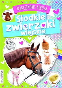 Obrazek Słodkie zwierzaki wiejskie. Naklejkowy album