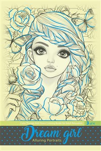 Obrazek Kolorowanka antystresowa A4 20 kartek 150g TW 3 zielony