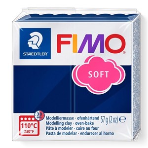Bild von Masa termoutwardzalna Fimo 57g granatowy