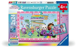 Bild von Puzzle 2x24 Koci Domek Gabi