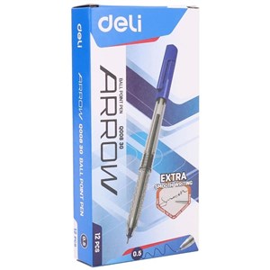 Obrazek Pióro kulkowe Arrow 0,5mm niebieskie (12szt)