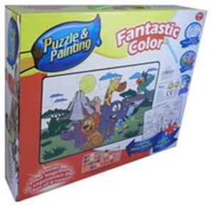 Bild von Puzzle do malowania Zwierzęta Afryki 12