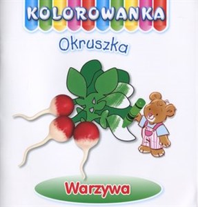 Obrazek Warzywa. Kolorowanka Okruszka