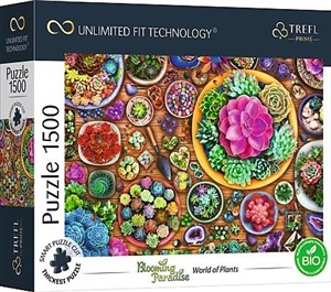 Bild von Puzzle 1500 UFT Blooming Paradise: World of Plants 26207