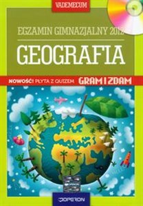 Obrazek Geografia Vademecum Egzamin gimnazjalny 2012 z płytą CD