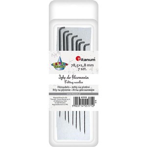 Obrazek Igły do filcowania na sucho 78,5x1,8mm 7szt