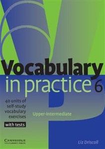 Obrazek Vocabulary in Practice 6 Upper-intermediate