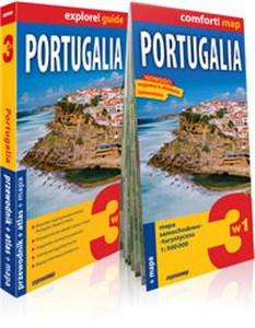 Obrazek Portugalia explore! guide 3w1: przewodnik + atlas + mapa