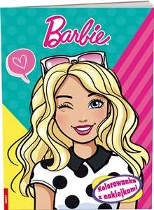 Obrazek Barbie Kolorowanka z naklejkami