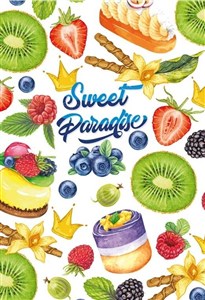 Bild von Notatnik ozdobny 143x210/80K kratka Owoce