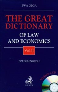 Bild von The great dictionary of law and economic vol.2 with CD